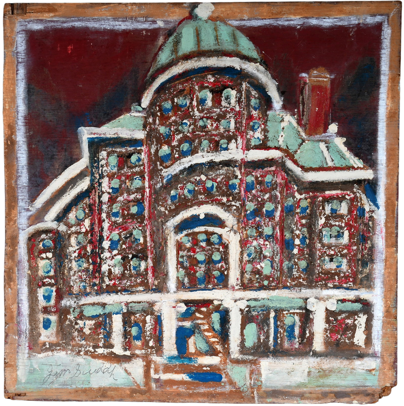 Jimmy Lee Sudduth. Capital Building. (1 of 6)