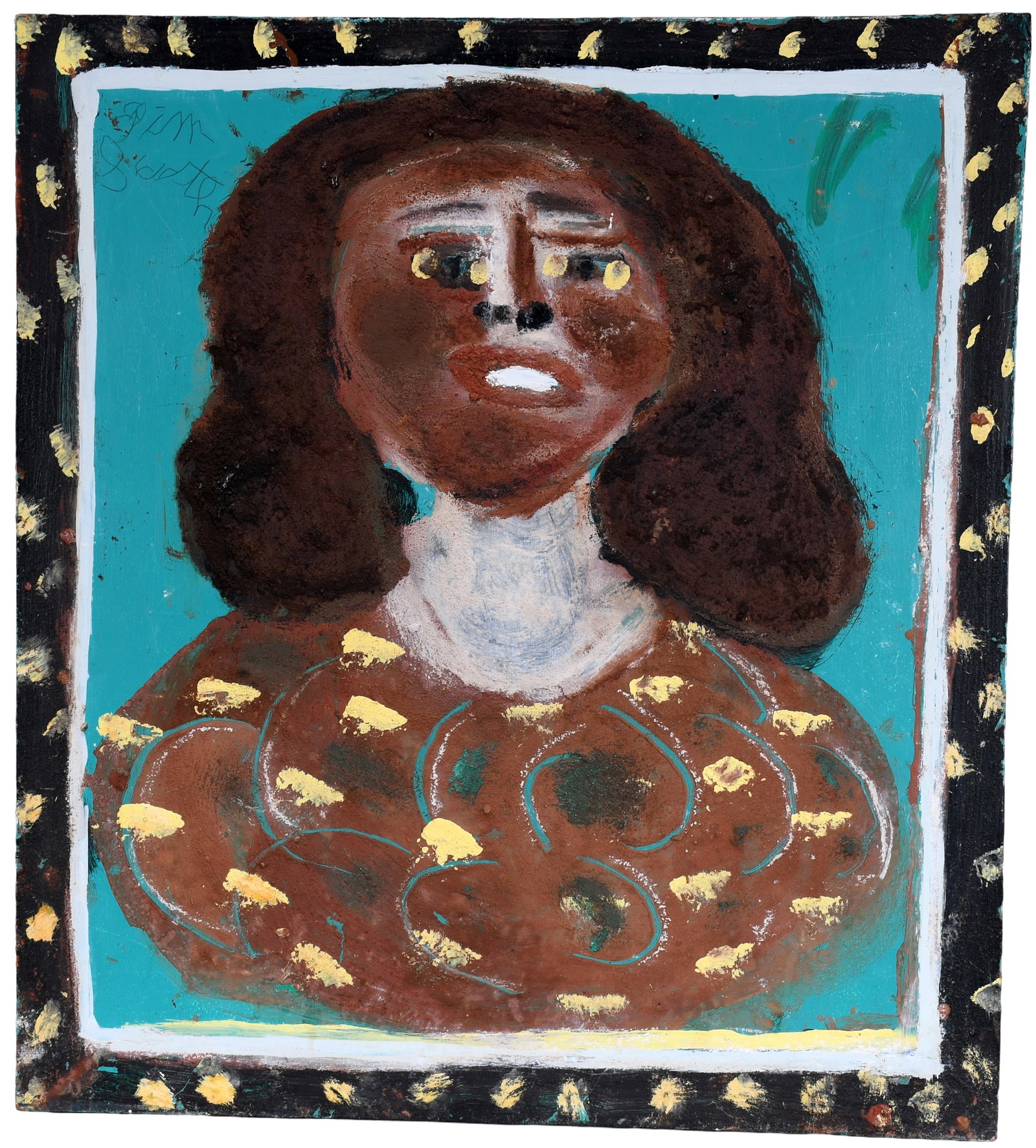 Jimmy Lee Sudduth. Potato Girl. (1 of 4)