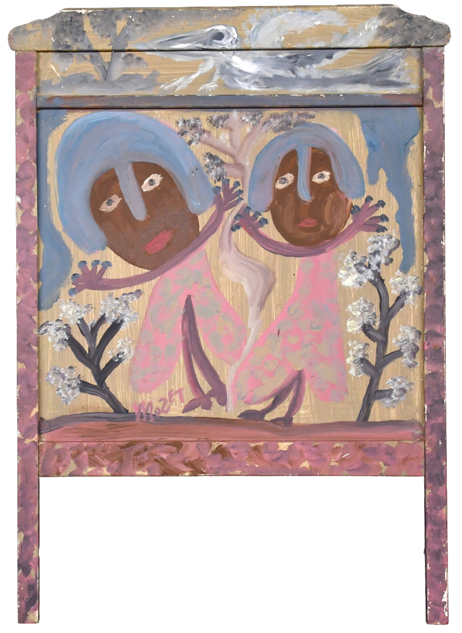 Mose Tolliver. Twins Crib Headboard. (1 of 5)