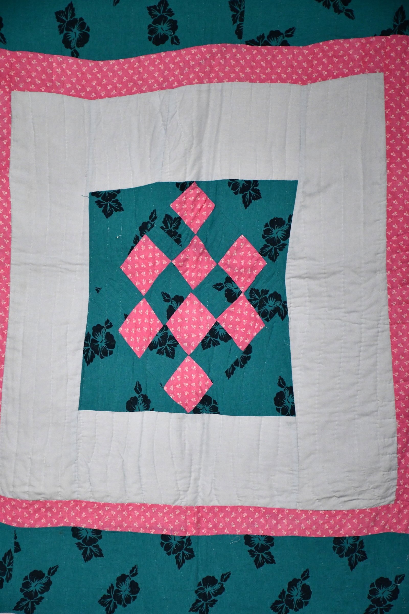 Gees Bend Rooftop Quilt. - 4