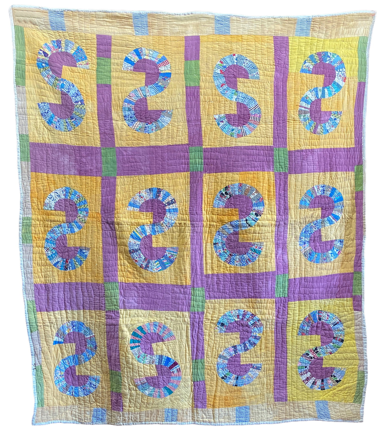 Anonymous 'S' Quilt. (1 of 4)