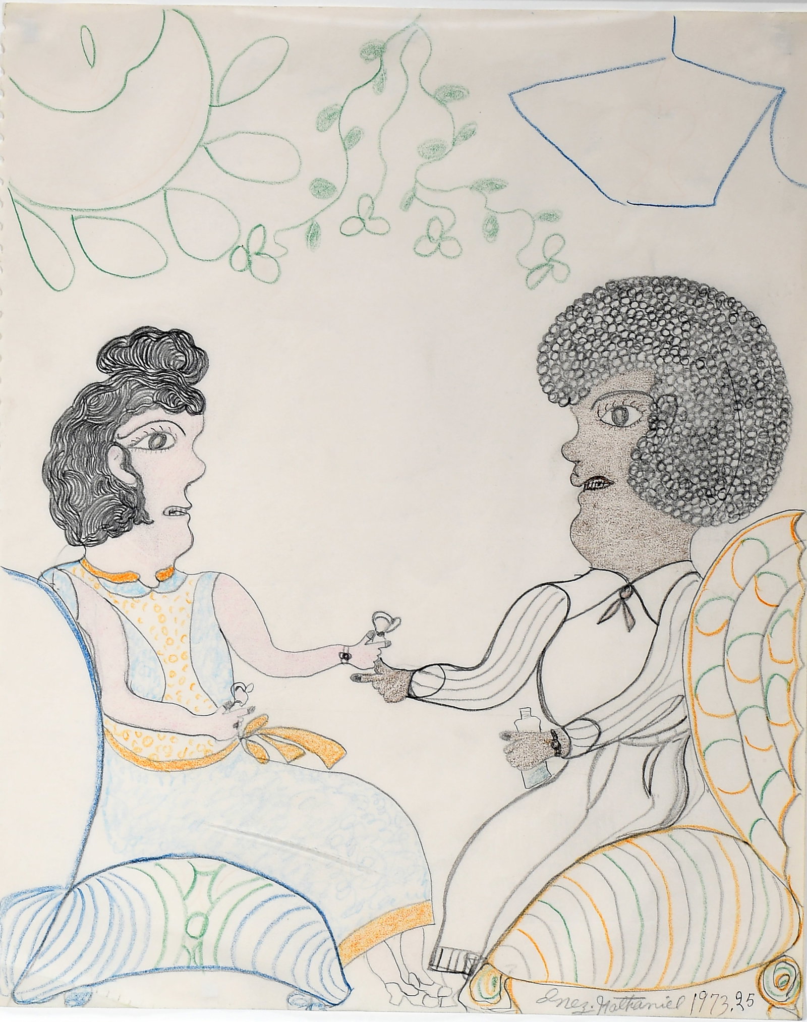 Inez Nathaniel Walker. Tea Party. (1 of 8)