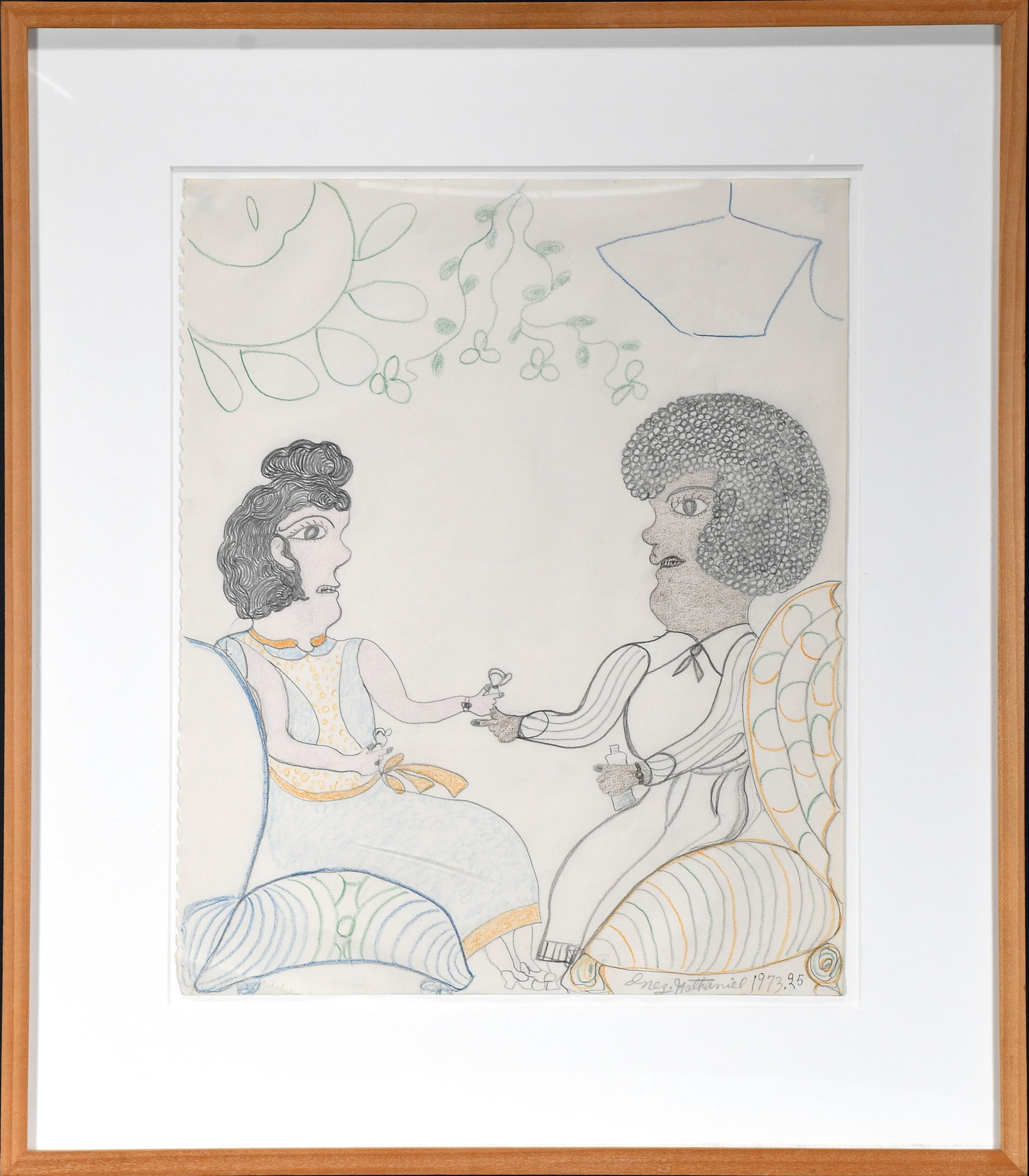 Inez Nathaniel Walker. Tea Party. - 3