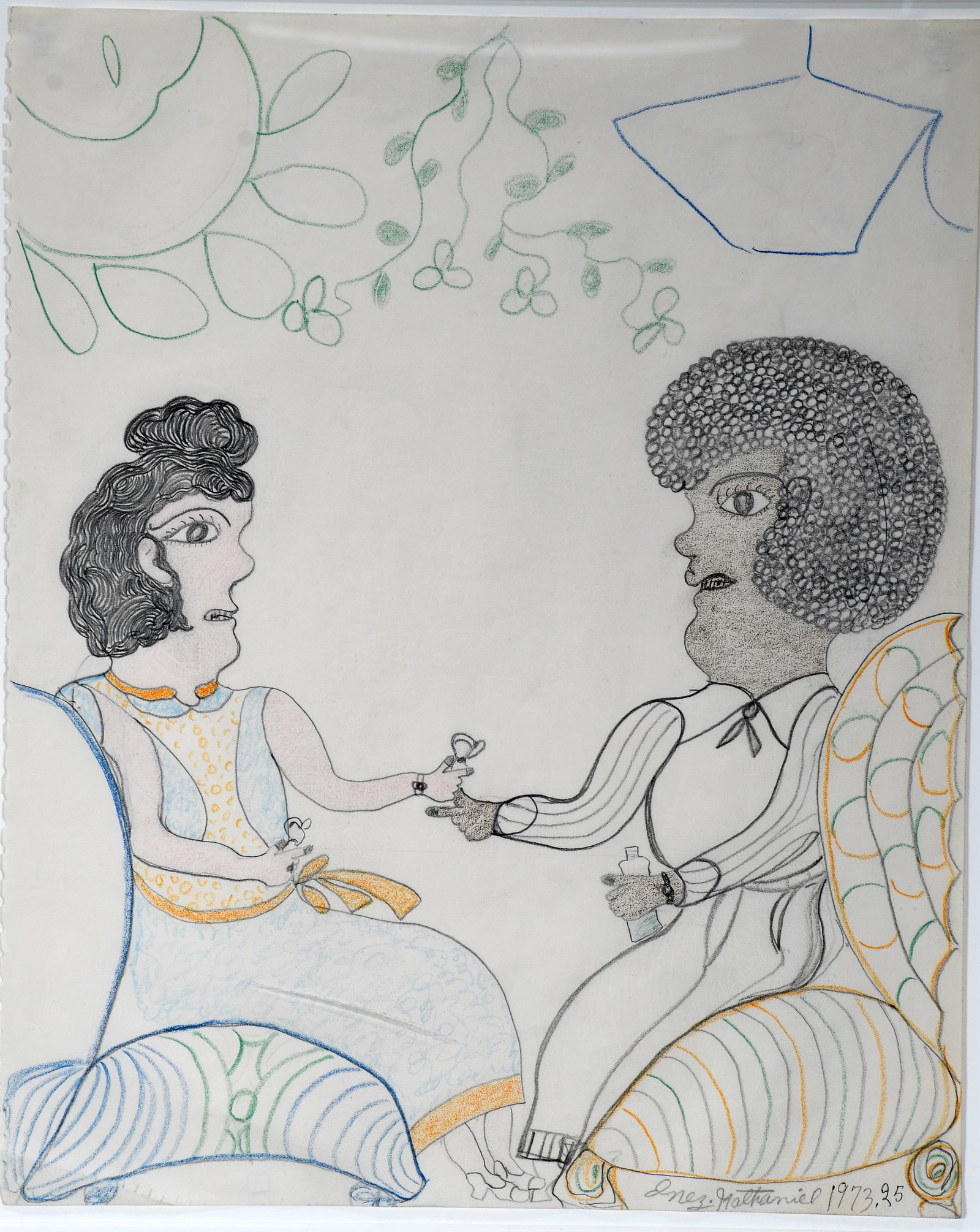 Inez Nathaniel Walker. Tea Party. - 4