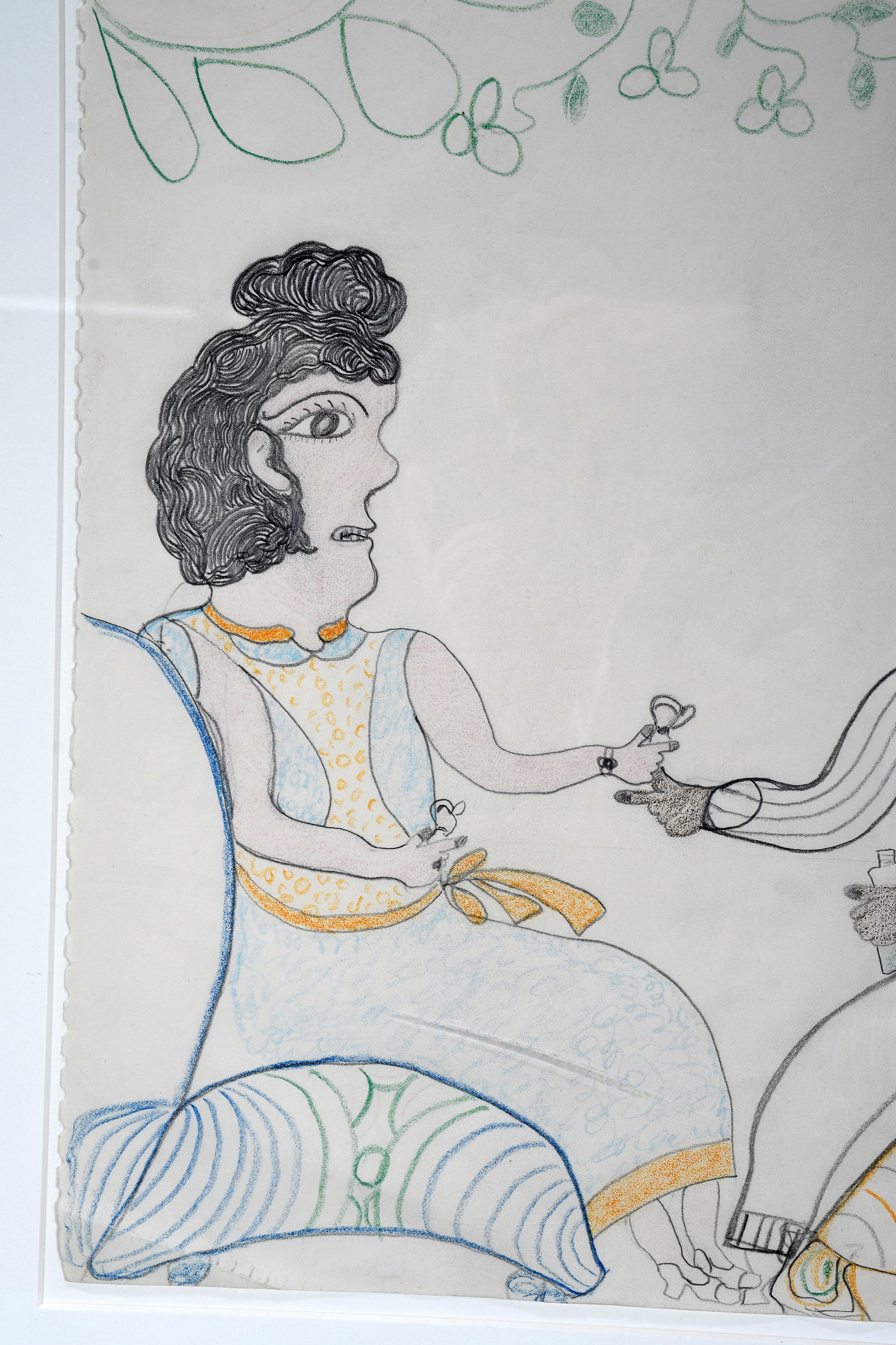 Inez Nathaniel Walker. Tea Party. - 7