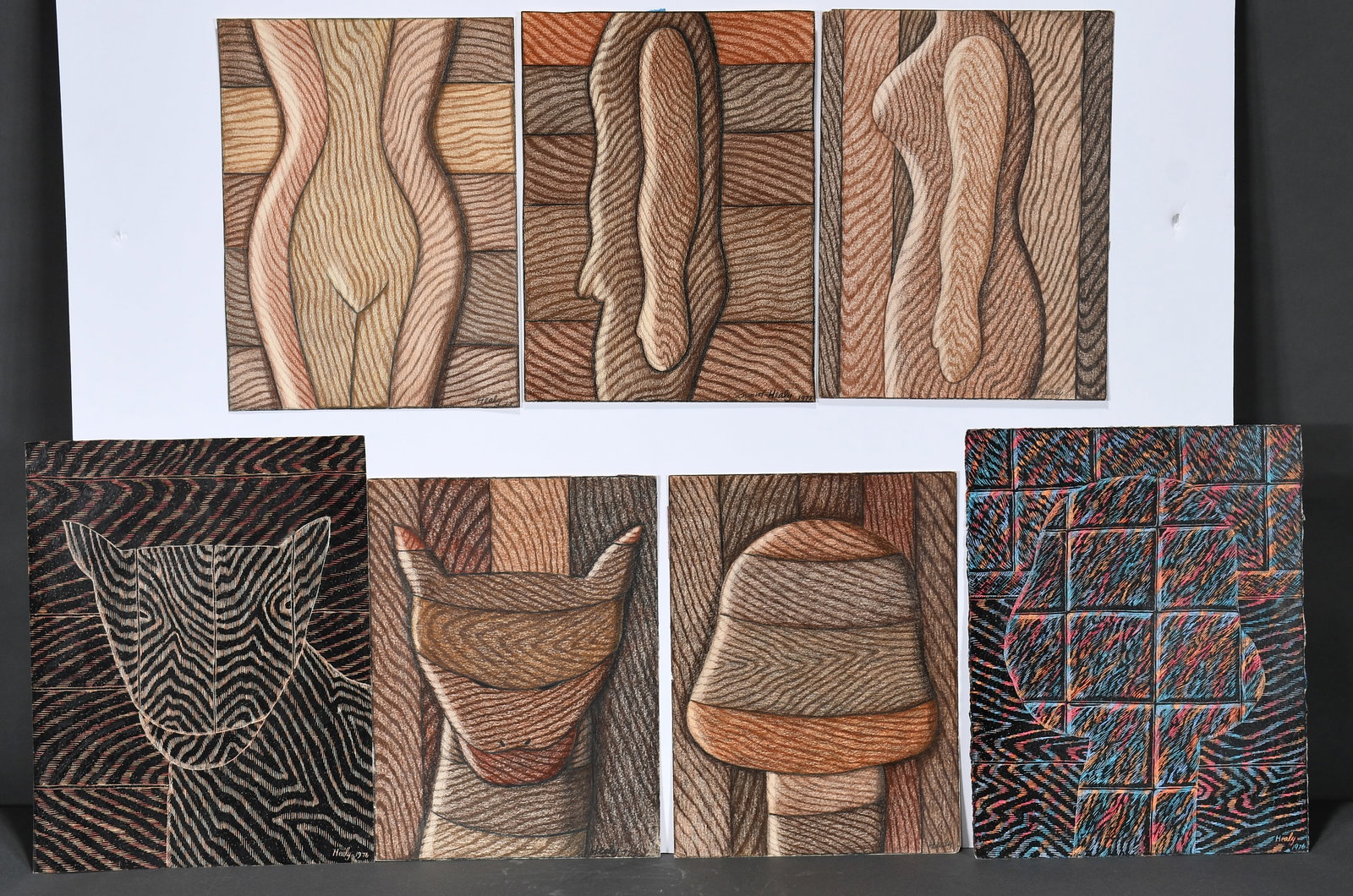 Julia Schmidt Healy. Seven Small Works. (1 of 1)