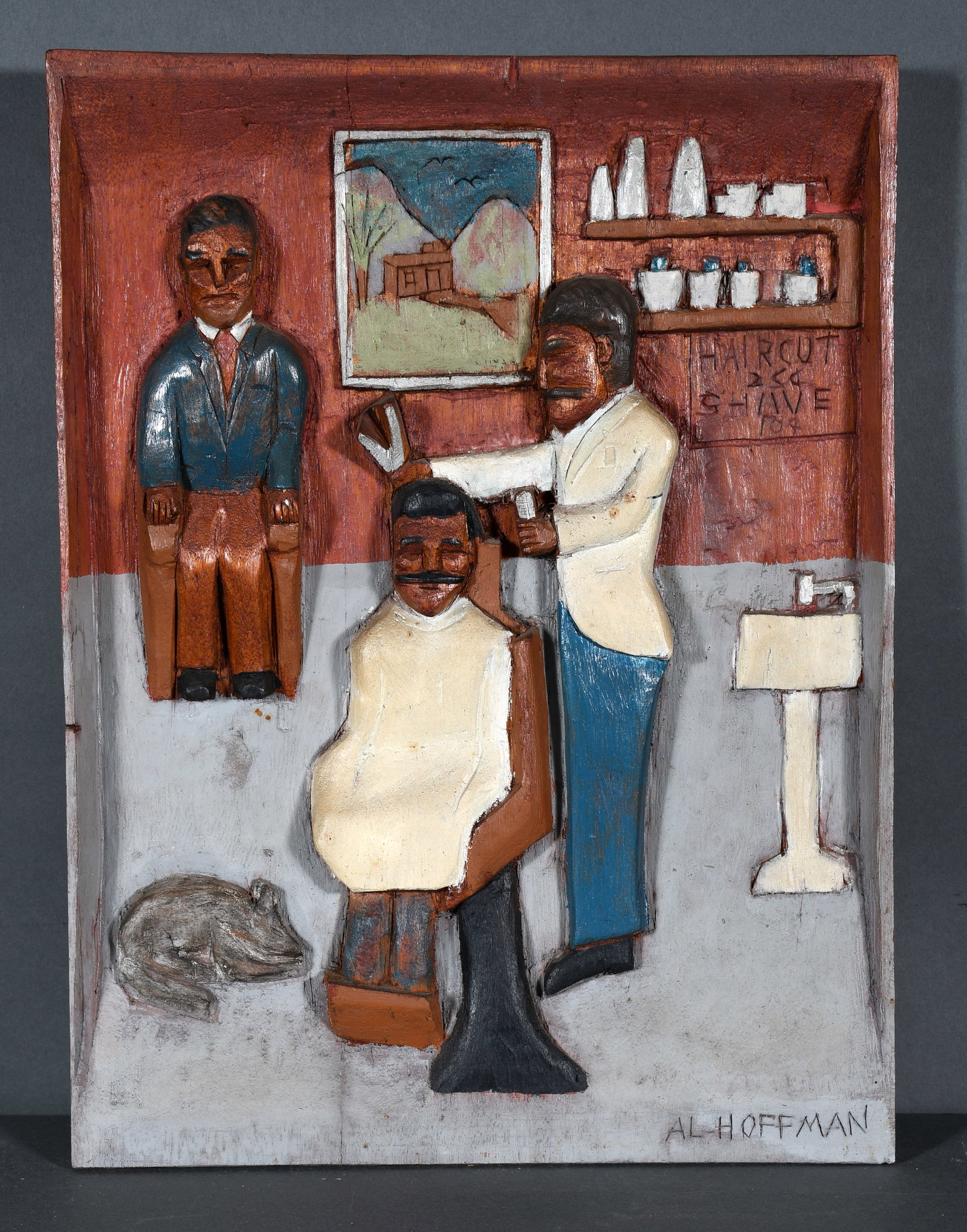 Albert Hoffman. Barber. - 3