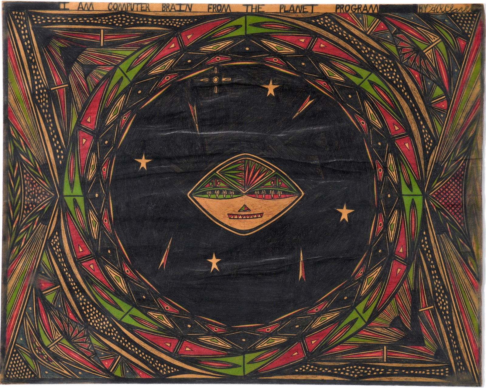 Henry Ray Clark. I Am Computer Brain From the Planet Program. (1 of 4)