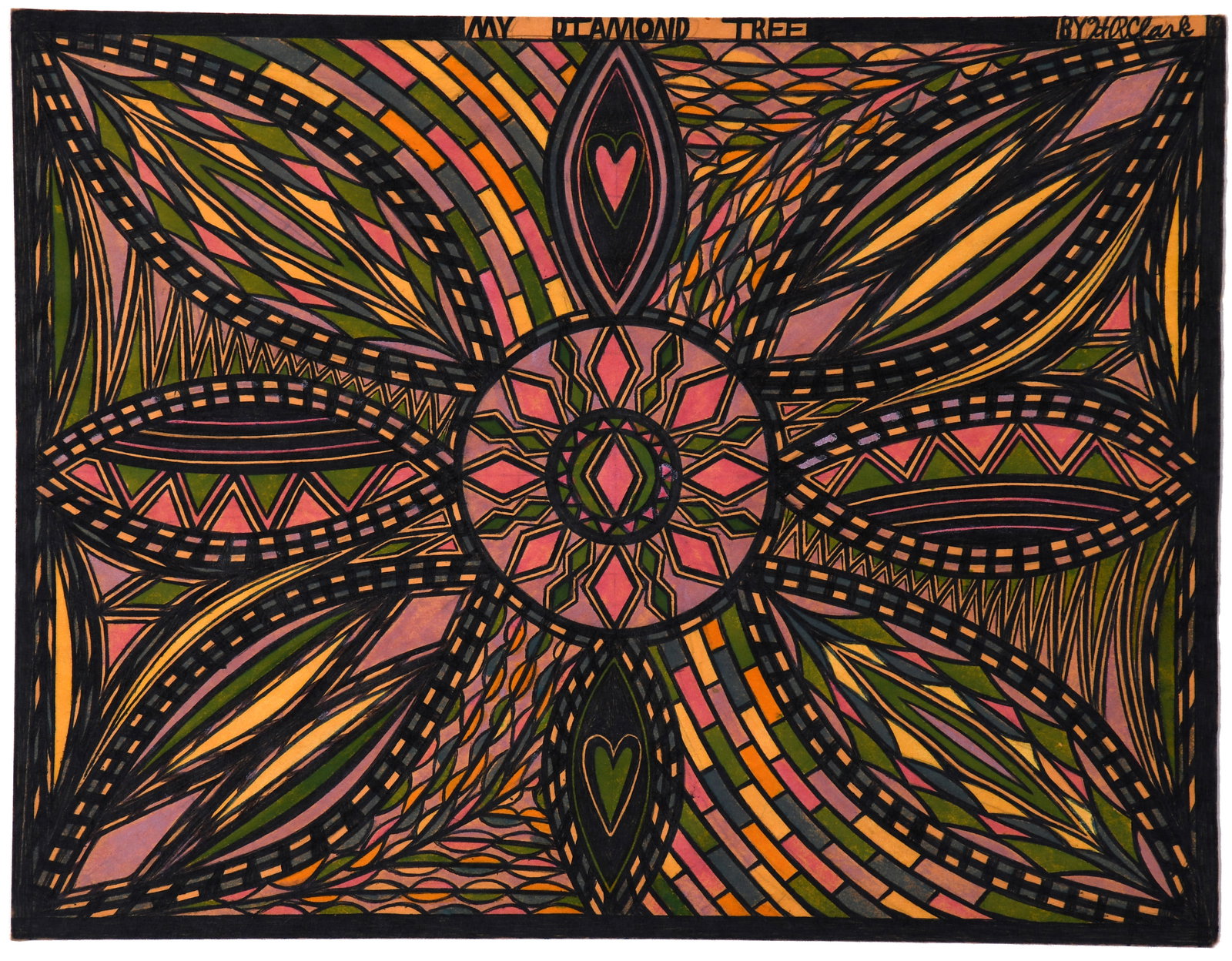 Henry Ray Clark. My Diamond Tree. (1 of 4)