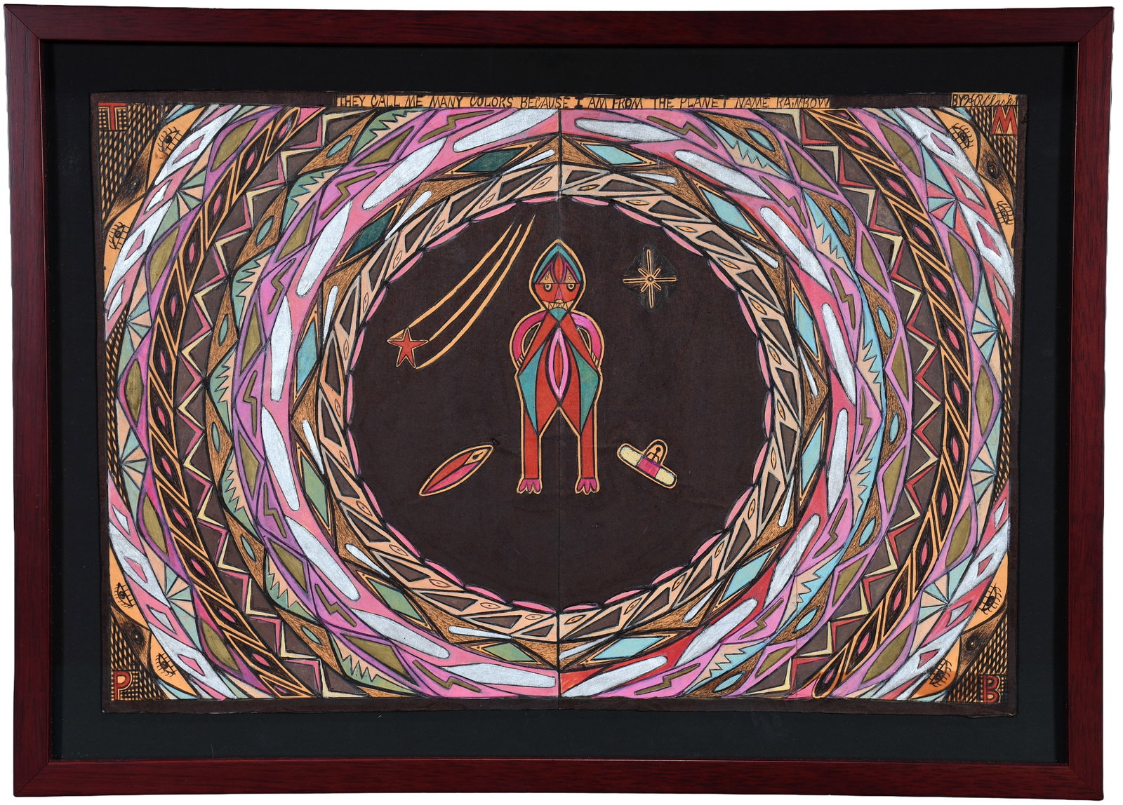 Henry Ray Clark. They Call Me Many Colors. (1 of 6)