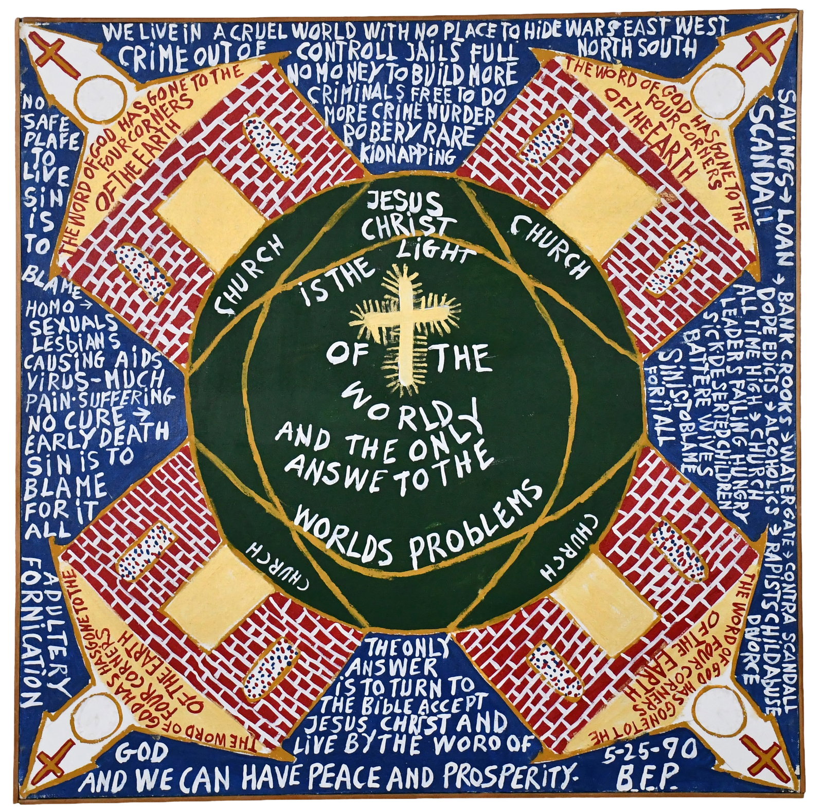 B.F. Perkins. Four Corners of the Earth. (1 of 5)