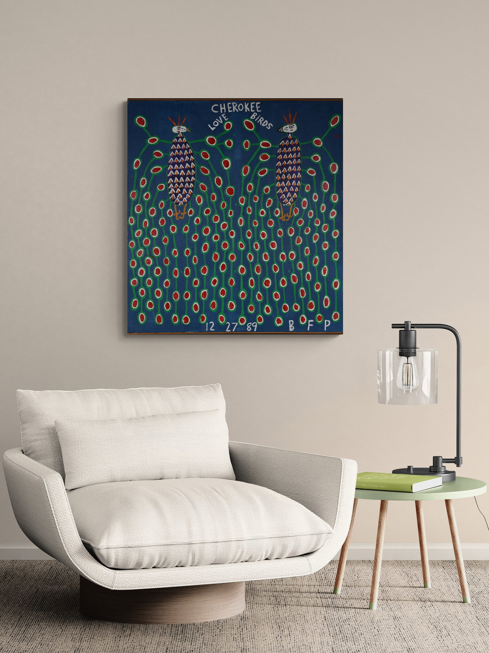 B.F. Perkins. Cherokee Love Birds. - 2