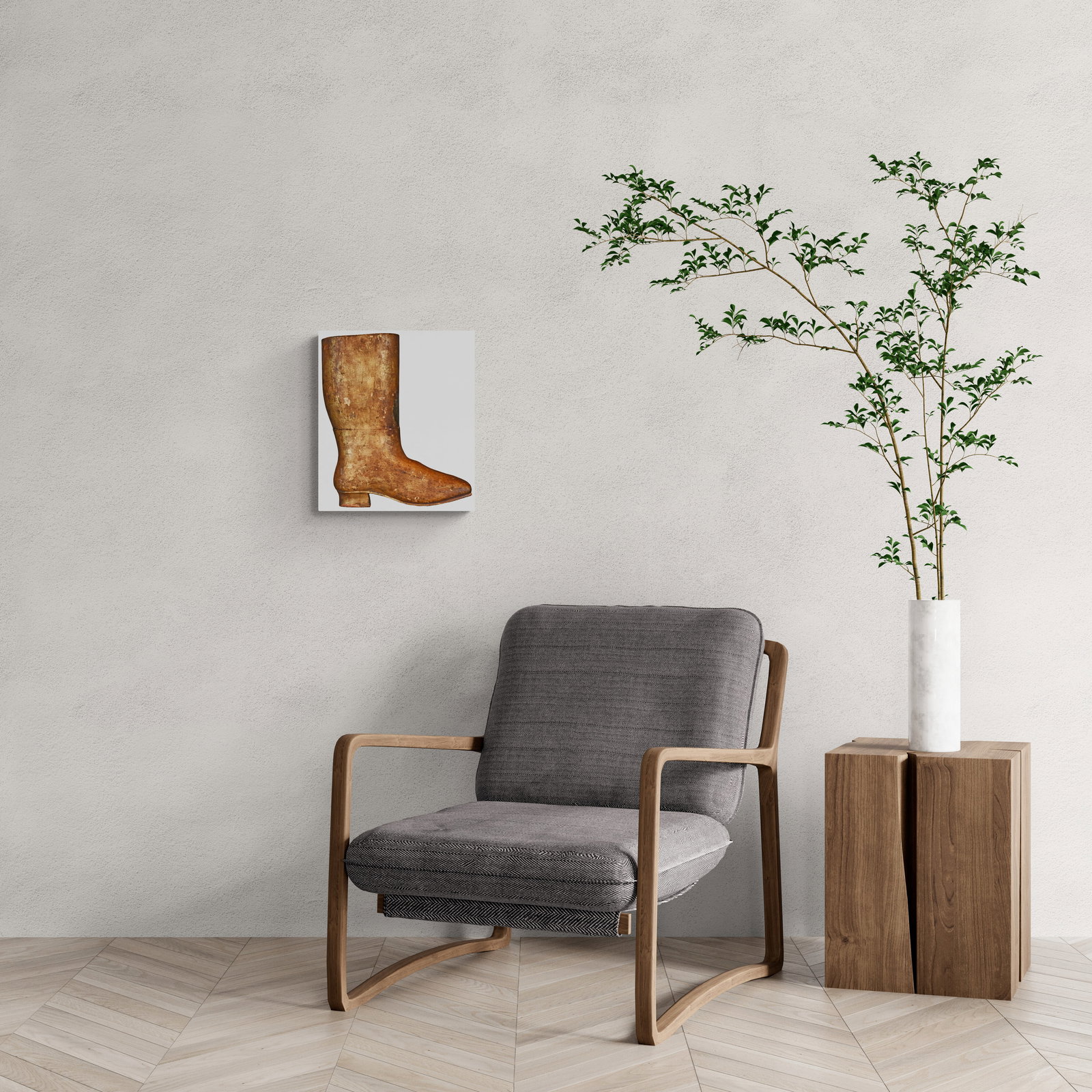 Anonymous Boot Trade Sign. - 2