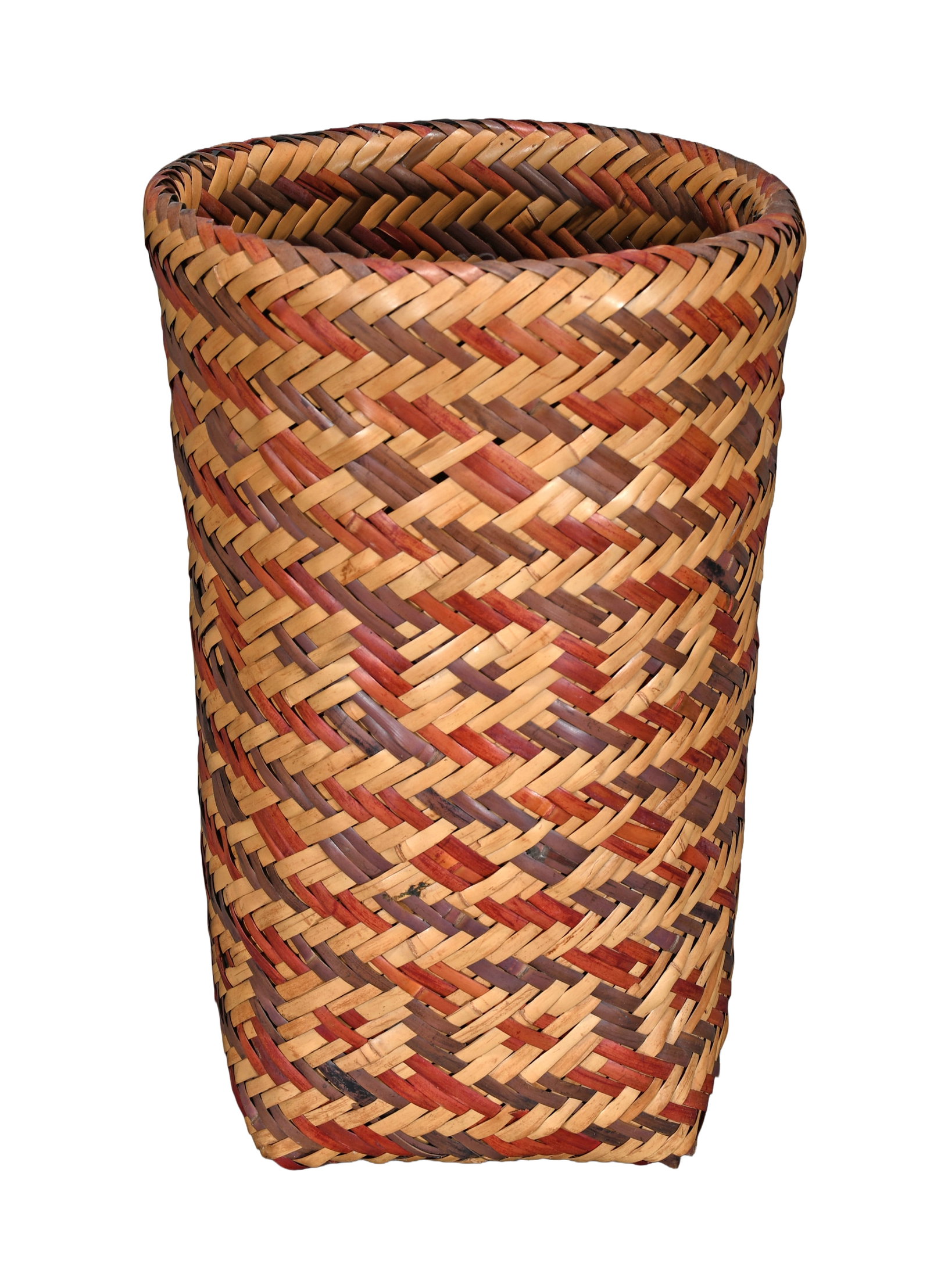 Cherokee Double Weave Slender Basket. (1 of 5)