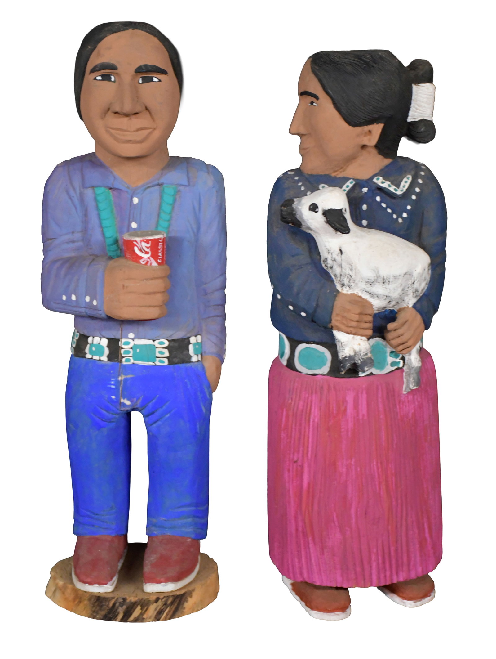 Rena Juan. Navajo Couple. (1 of 4)