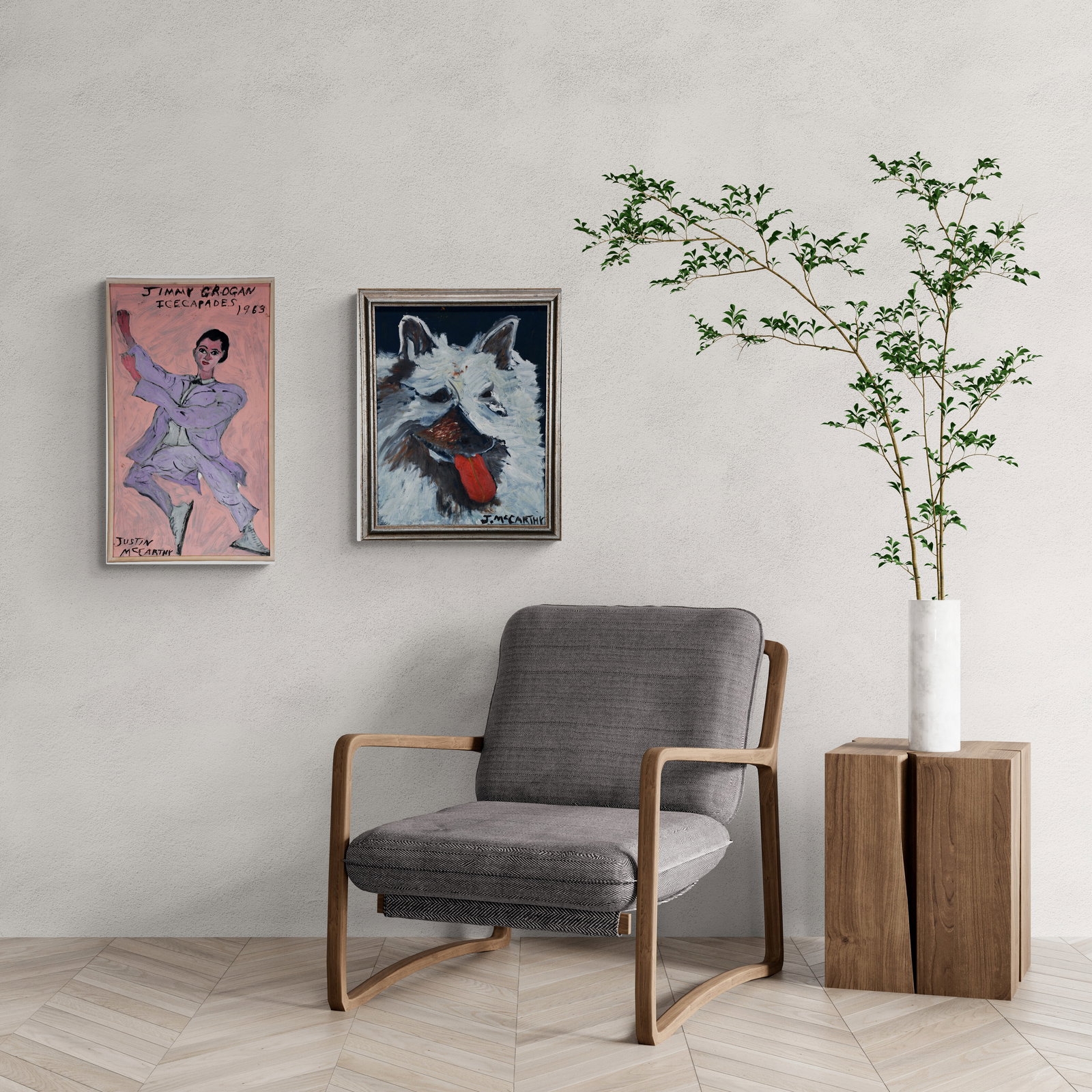 Justin McCarthy. Husky. - 2