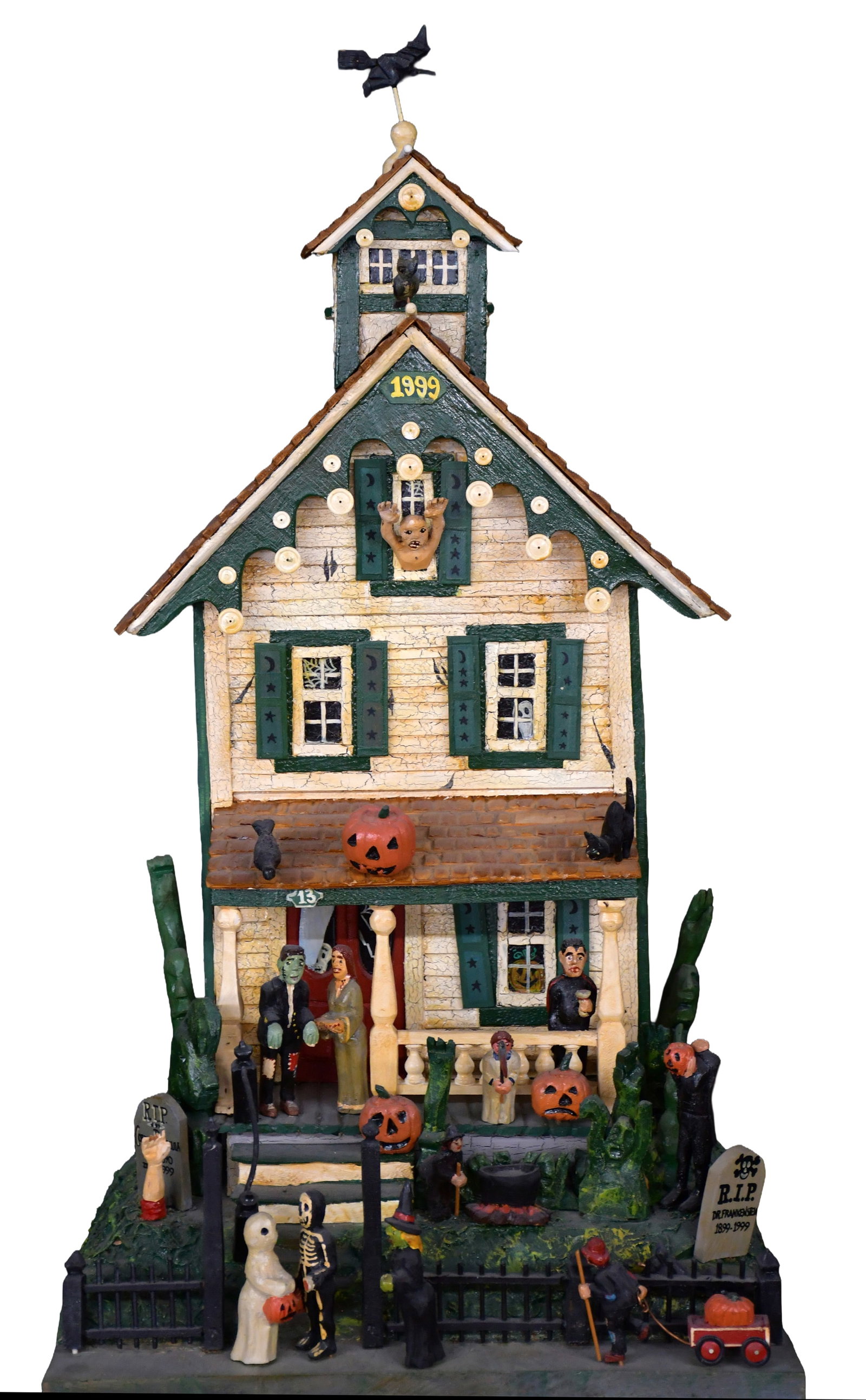 Phyllis and Bill Duffy. Haunted House. (1 of 9)