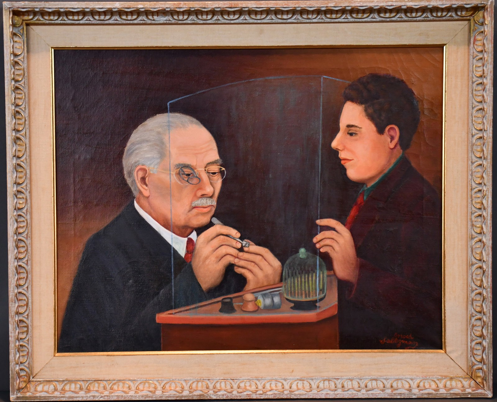 Borock Saltzman. Making the Ring. - 4