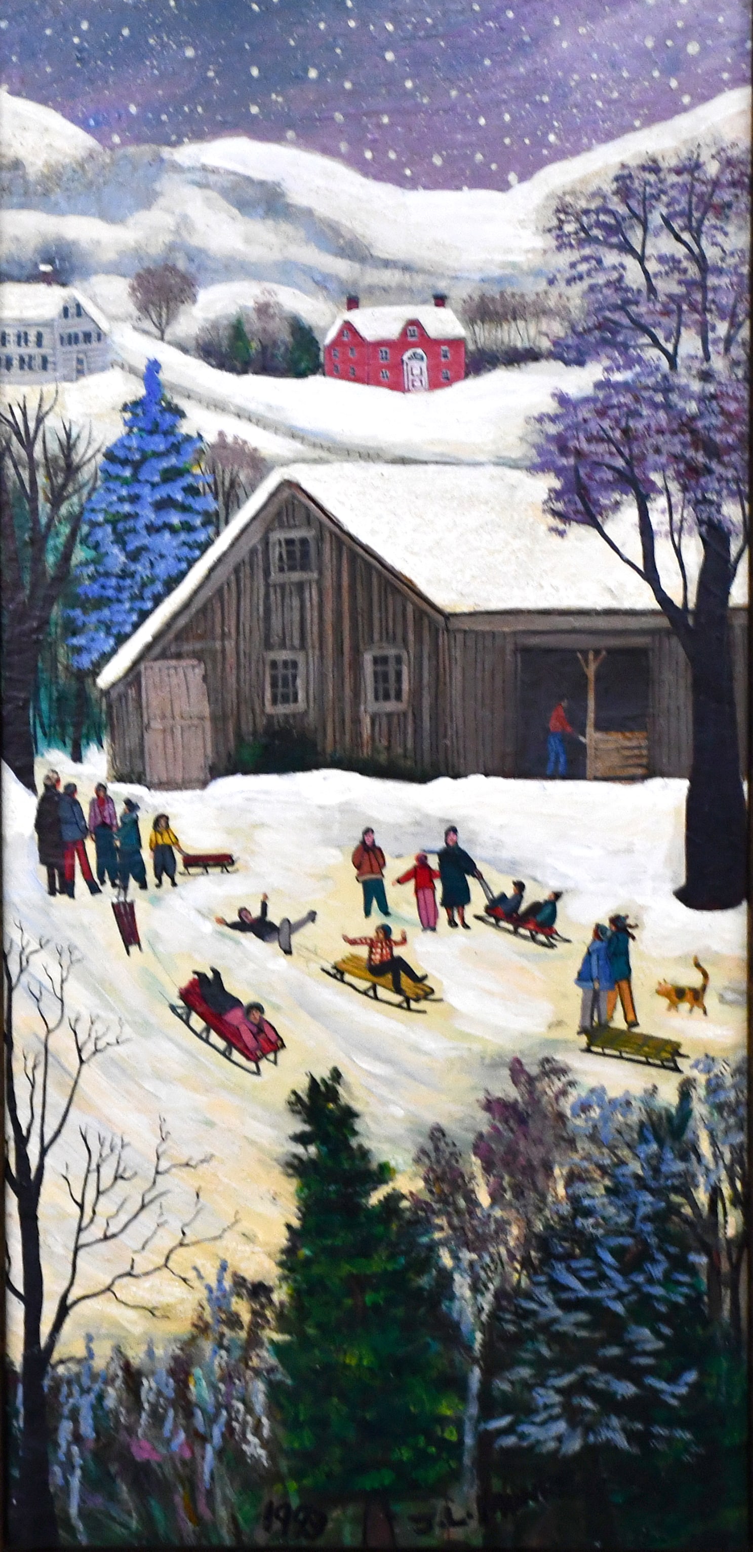 Janet Munro. Snow Day. (1 of 6)