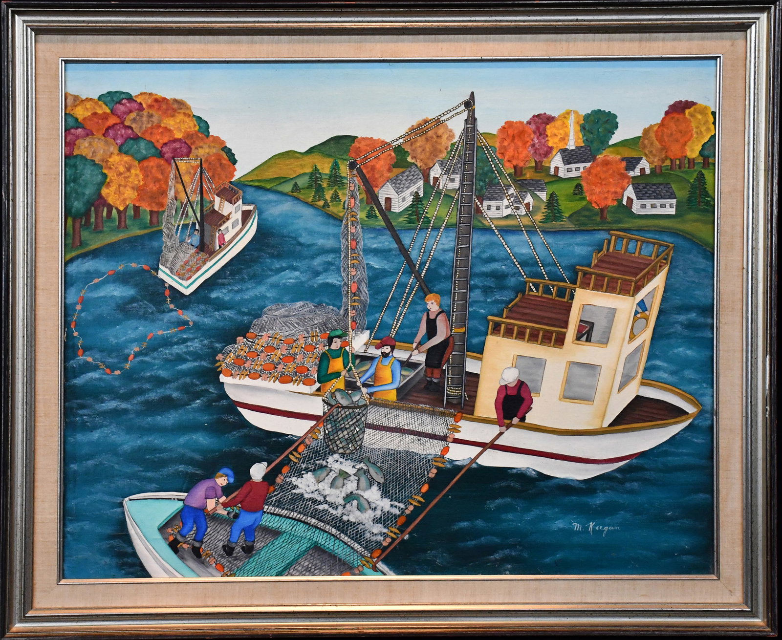 Marie Keegan. Fishing. (1 of 5)
