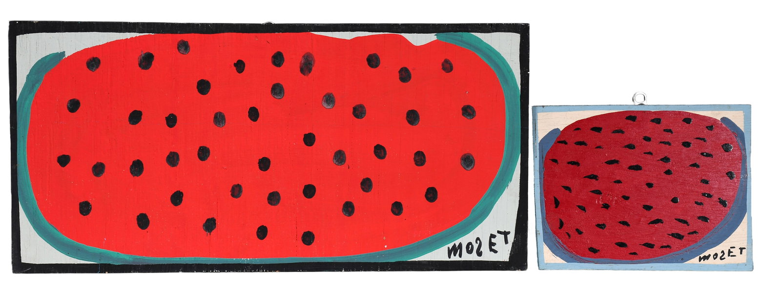 Mose Tolliver. Pair of Watermelons. (1 of 3)