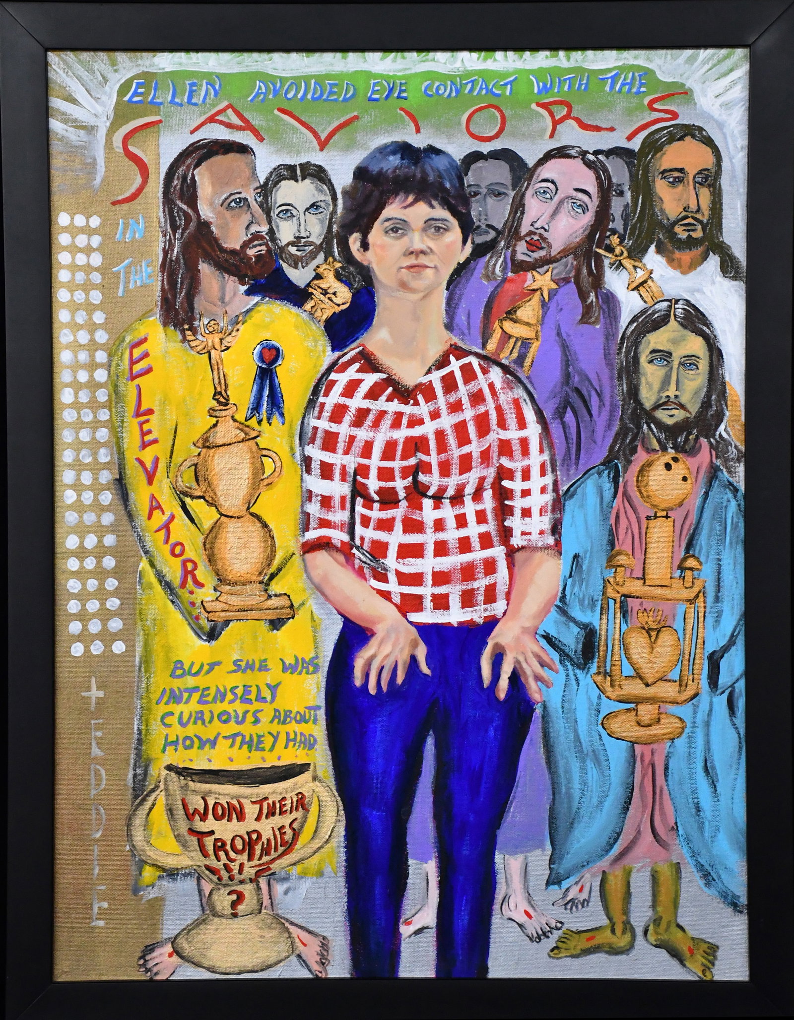 Eddie Breen. Ellen Avoided Eye Contact With the Saviors. (1 of 4)