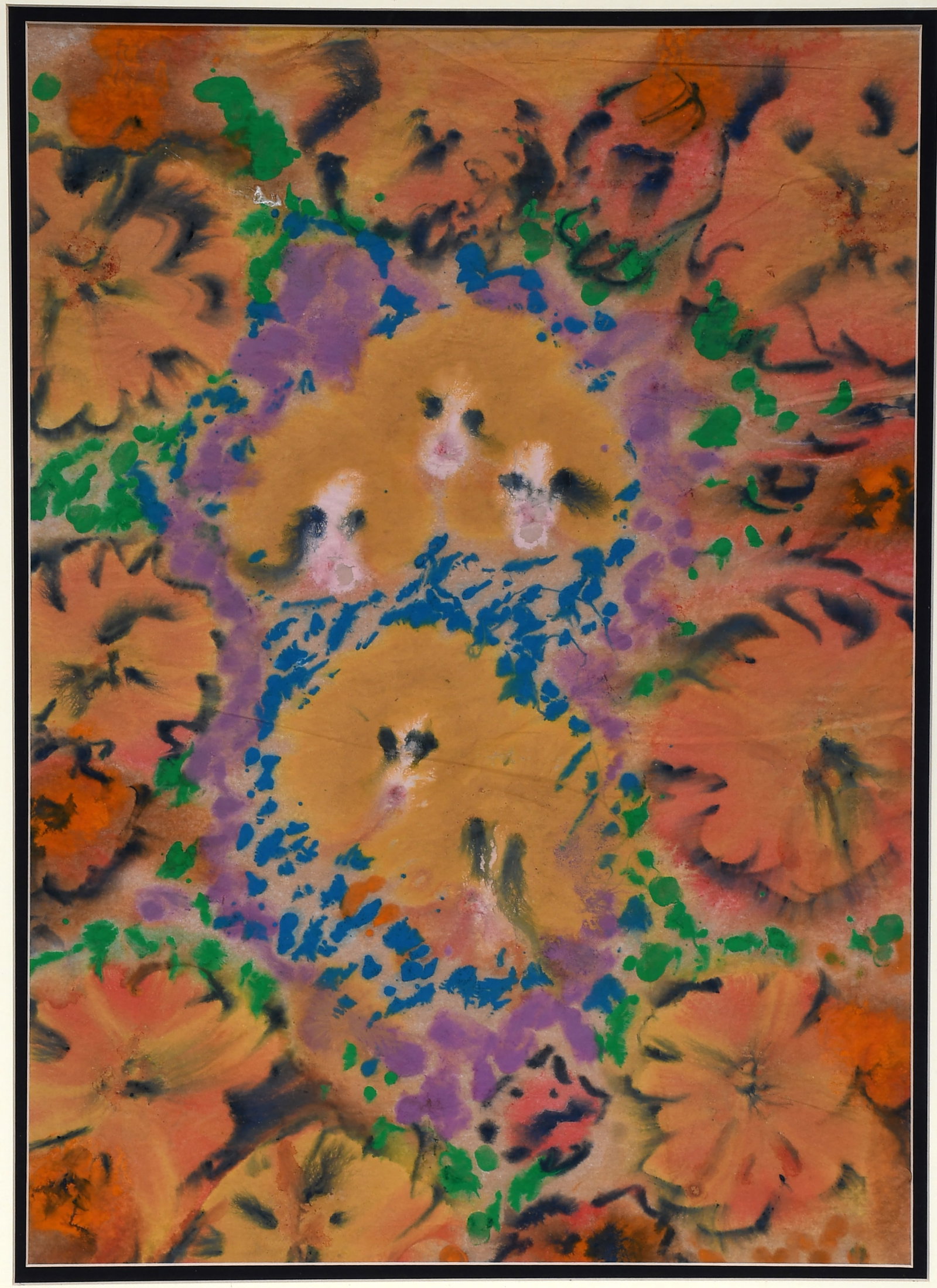 Sybil Gibson. Psychedelic Poseys. (1 of 4)