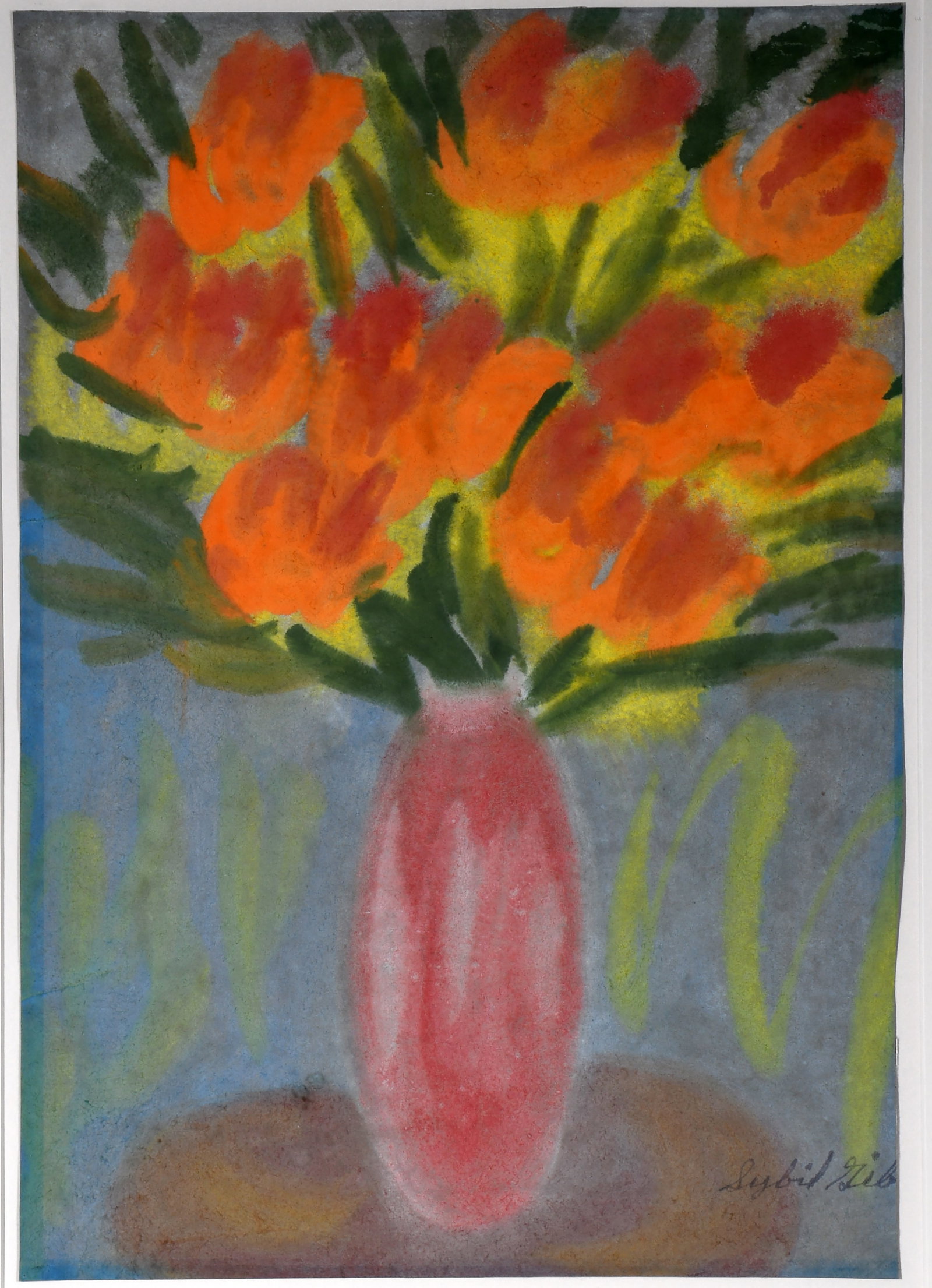 Sybil Gibson. Bouquet of Beautiful Flowers in a Vase. (1 of 4)