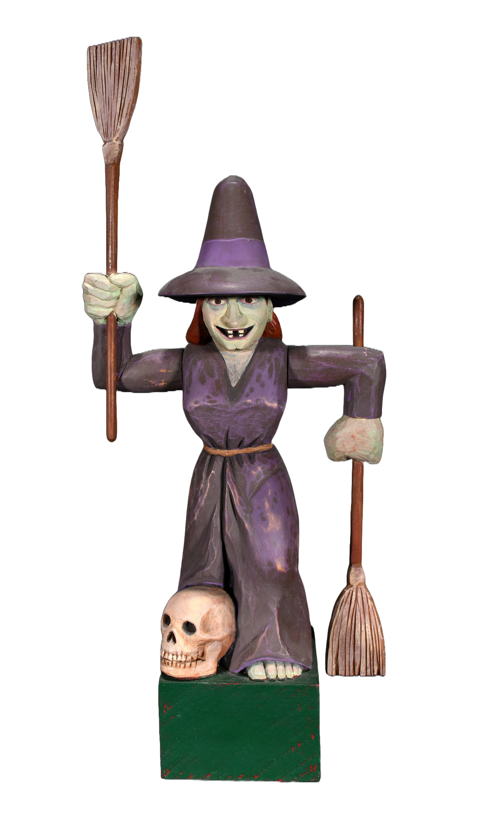 Jim A. Sheely. Witch Whirligig. (1 of 6)