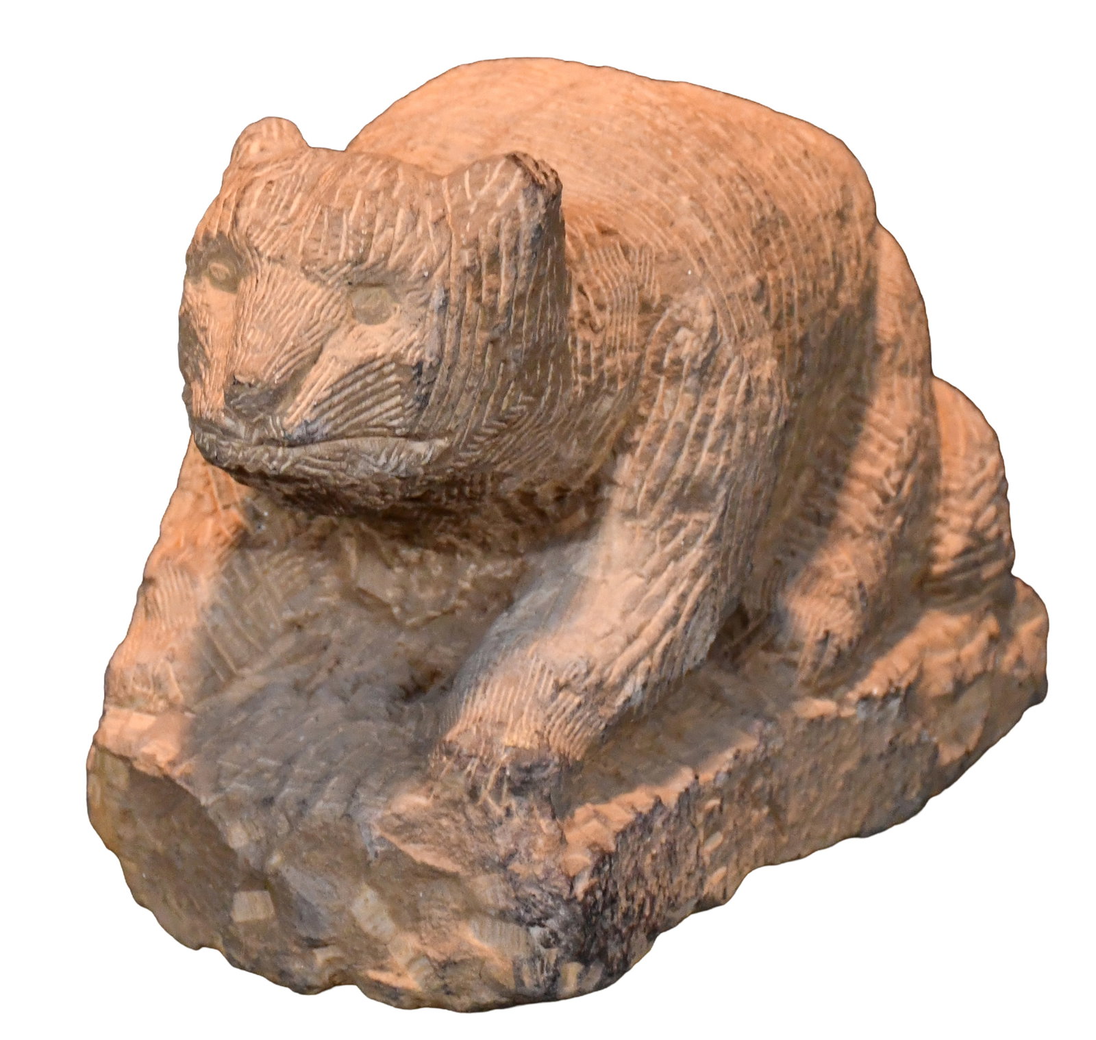 Popeye Reed. Beaver.: Popeye Reed. Beaver. Initialed. Carved limestone. Excellent condition. 14" long x 9" h x 8" w. Est. $500-800. Ship: $150 Please Read Before You Bid: By registering for and/or placing a bid in any