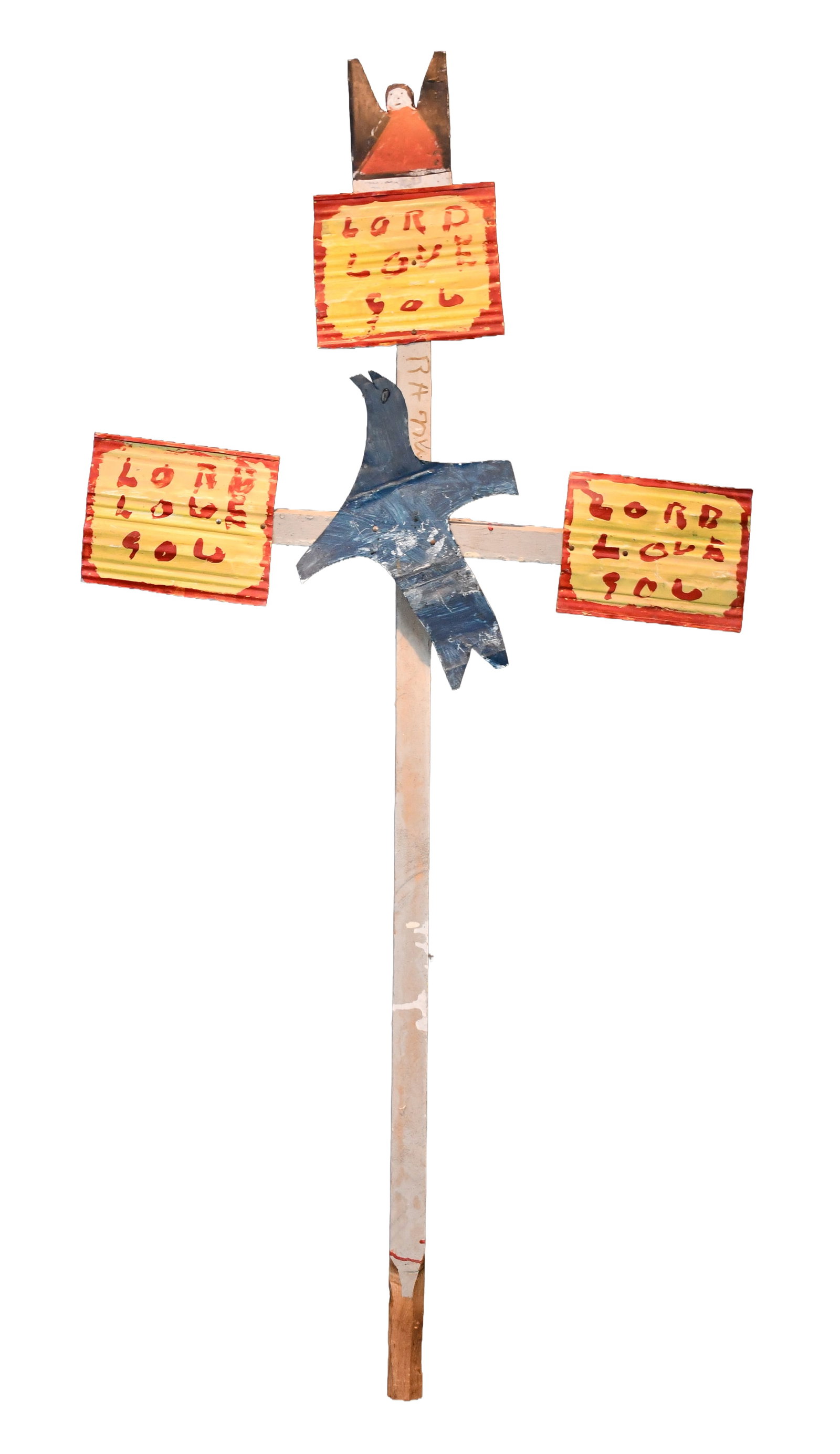 R.A. Miller. Large Environmental Cross. (1 of 4)