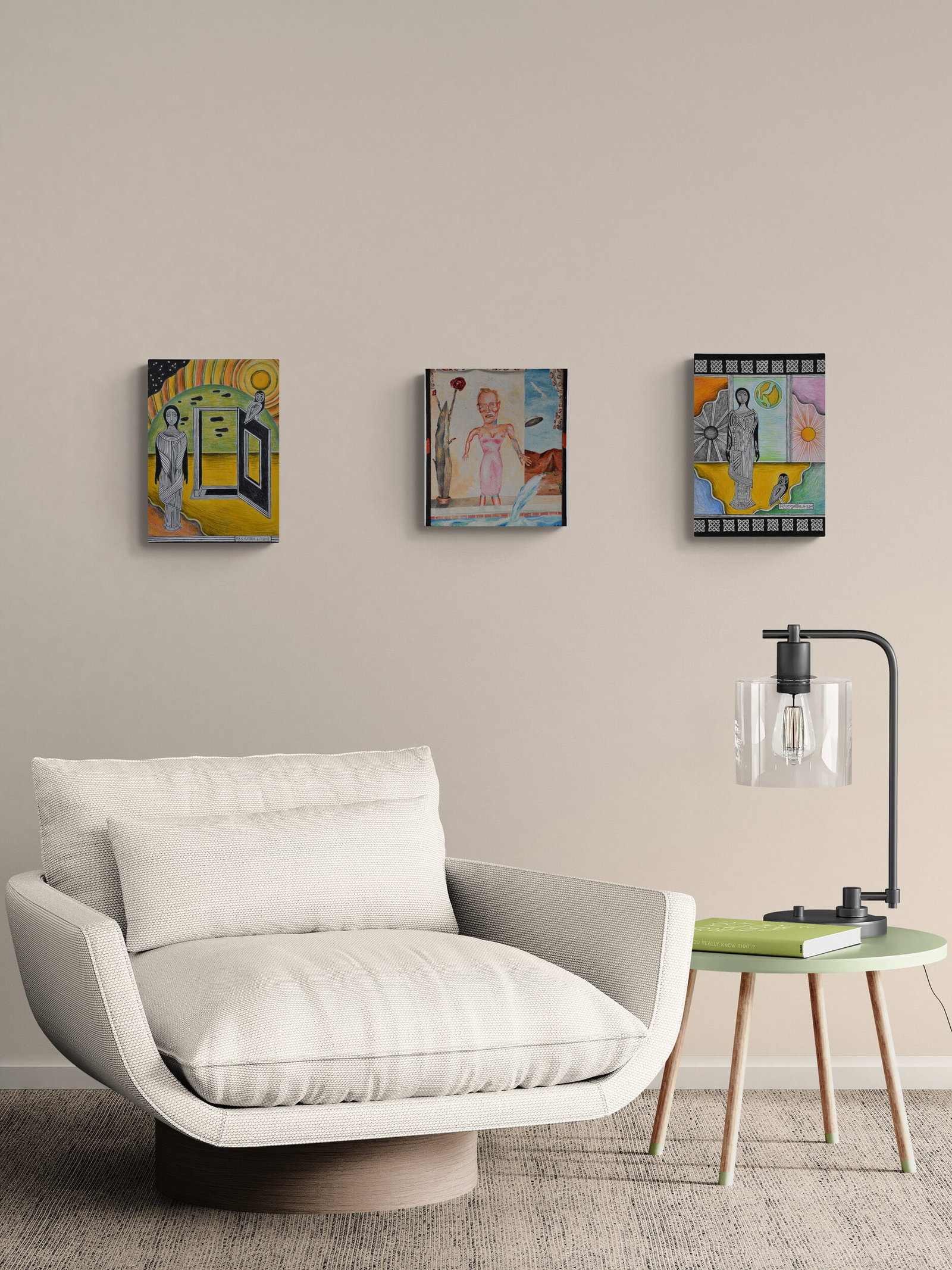 Charles Blank. Alien Visit. - 2