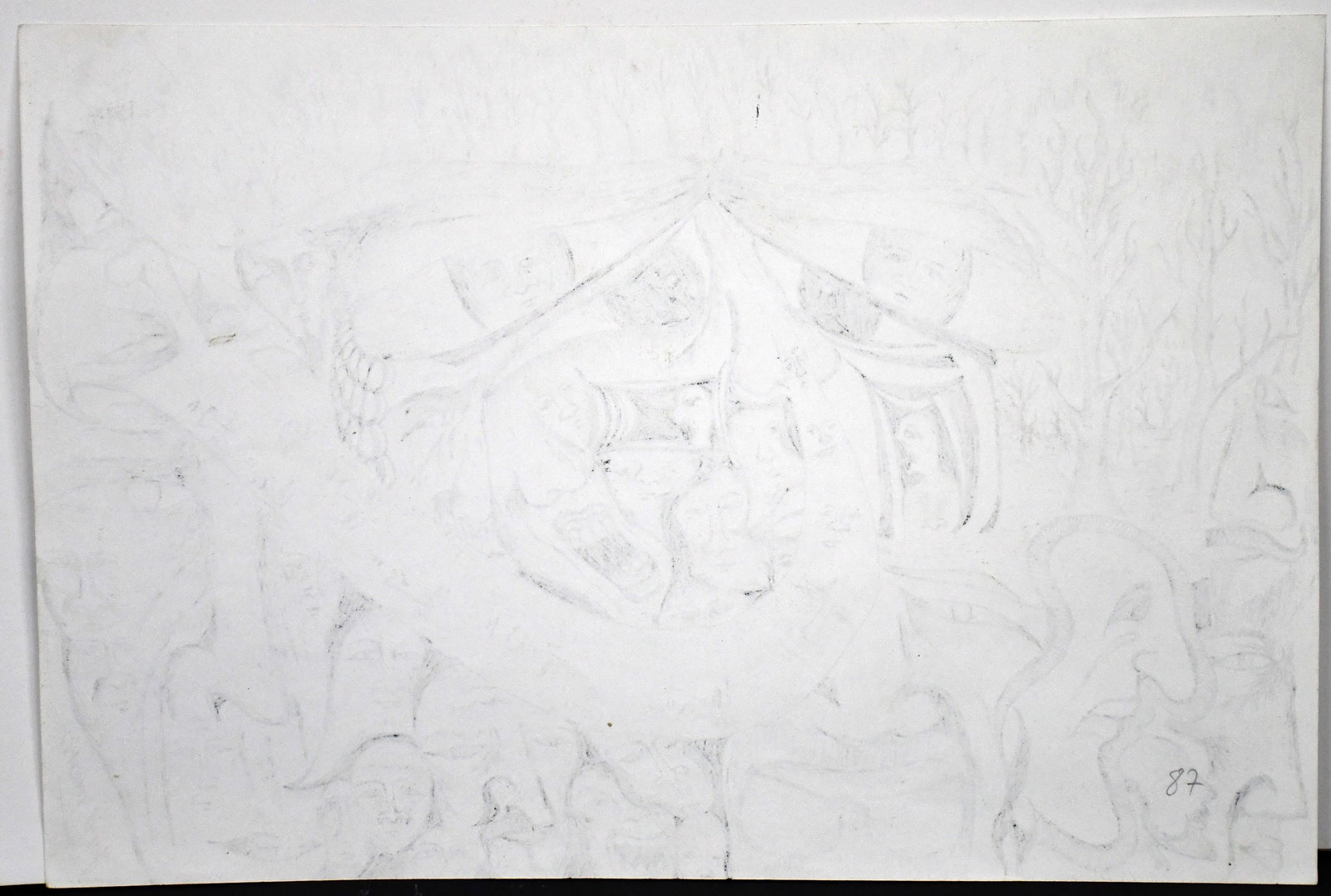 Yoffi Mozha. Face with Devil Tail. - 3