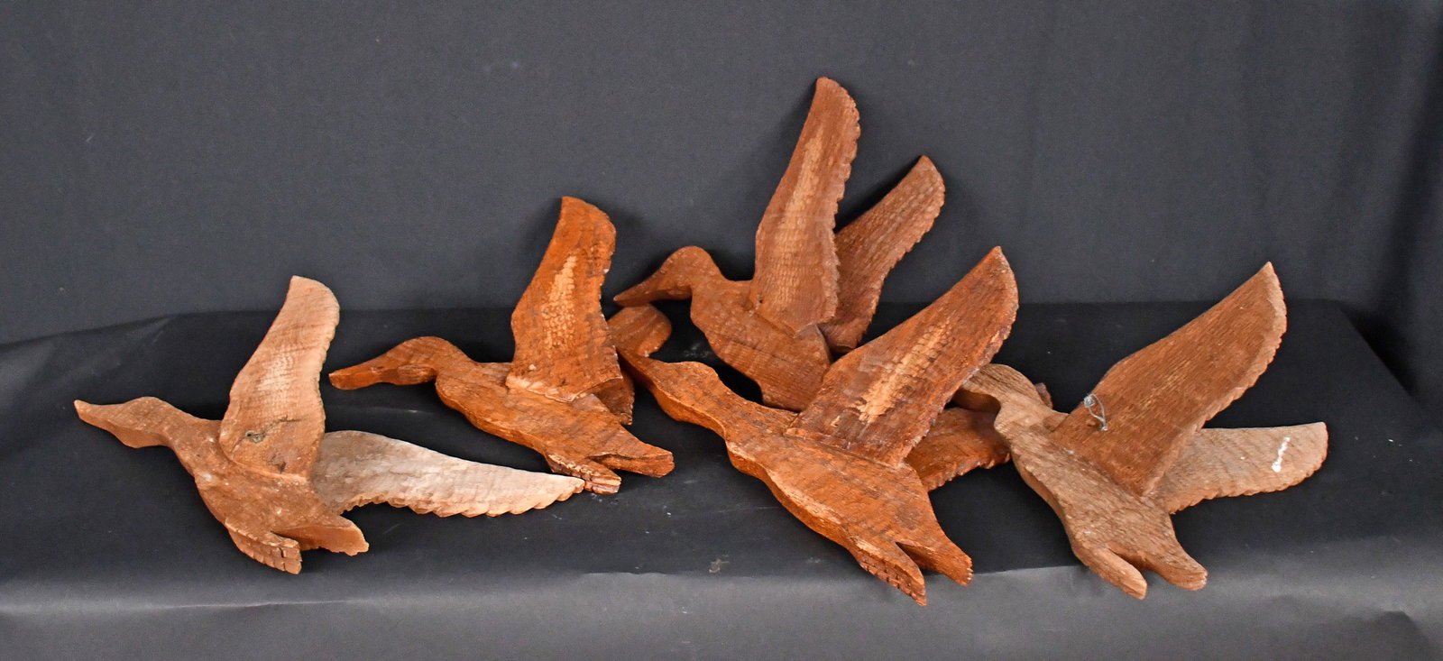 Clarence Stringfield. Five Flying Mallard Ducks. - 2