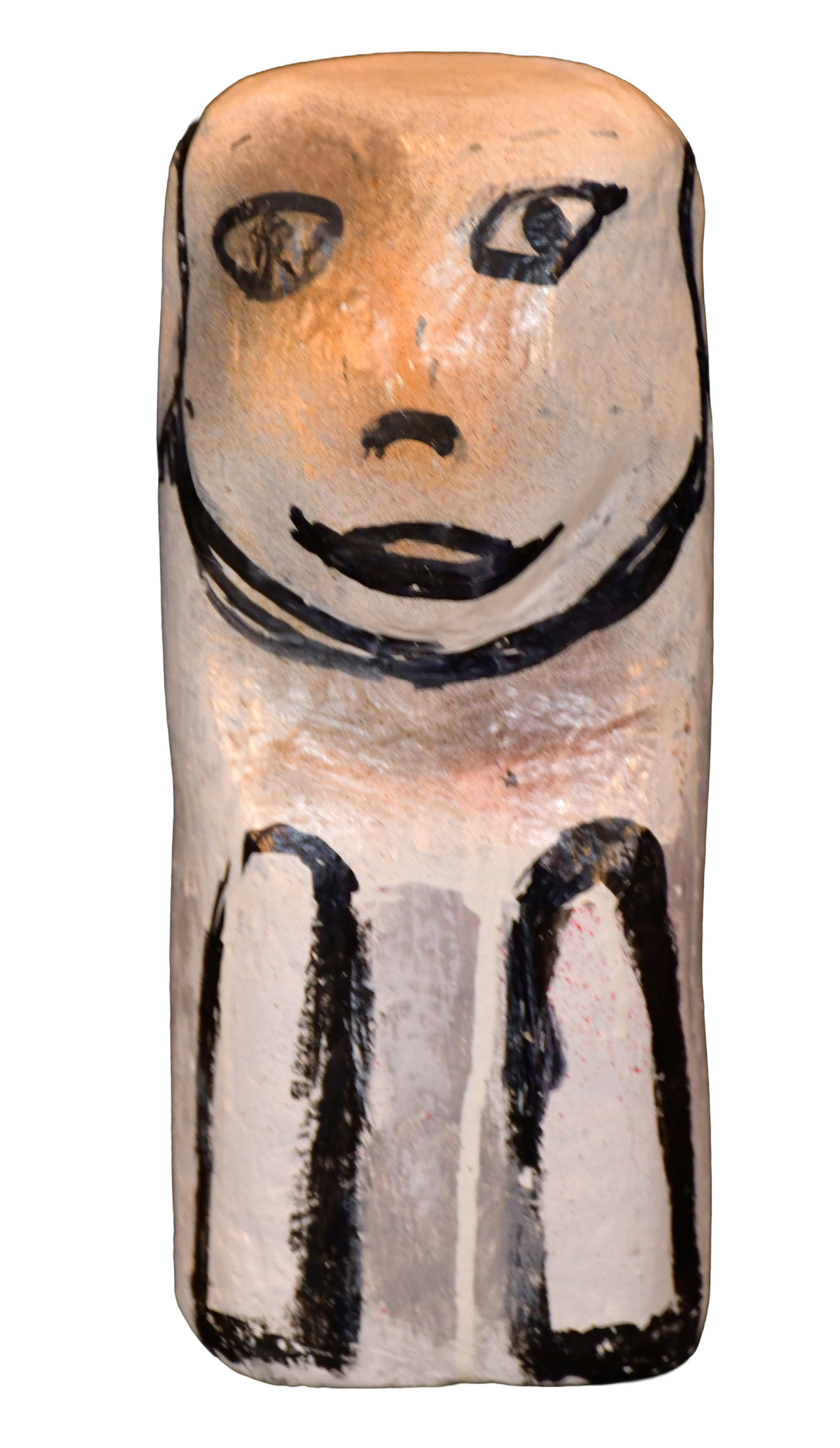 Hubert Walters. Dog.: Hubert Walters. Dog. Not signed. Cement and paint. Minor wear, otherwise great condition. 11" h. Est. $25-50. Ship: $45 Please Read Before You Bid: By registering for and/or placing a bid in any