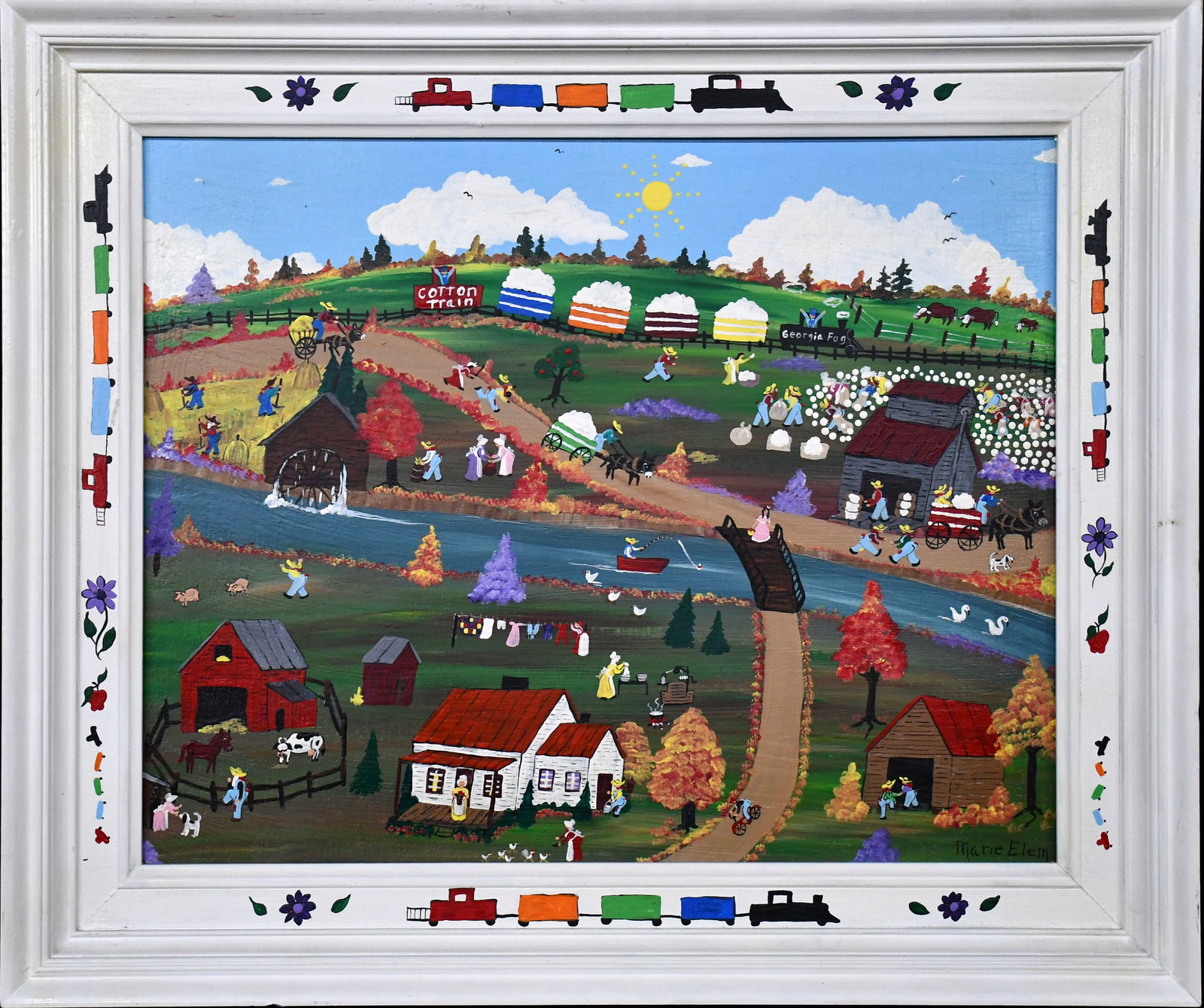 Marie Elem. Cotton Train. (1 of 5)