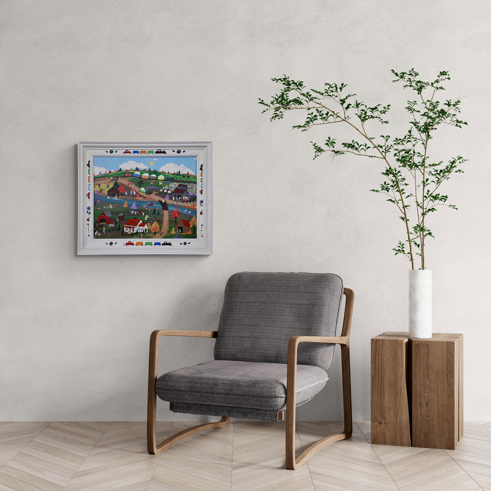 Marie Elem. Cotton Train. - 2