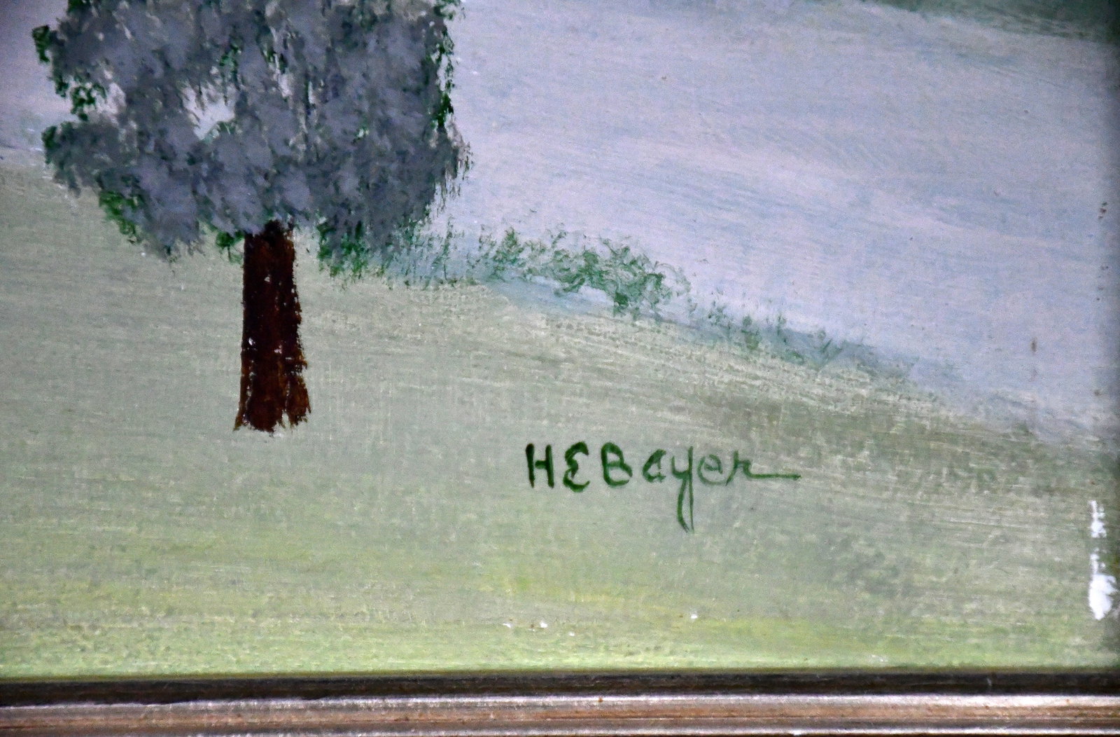 H.E. Bayer. Three Memory Paintings. - 7