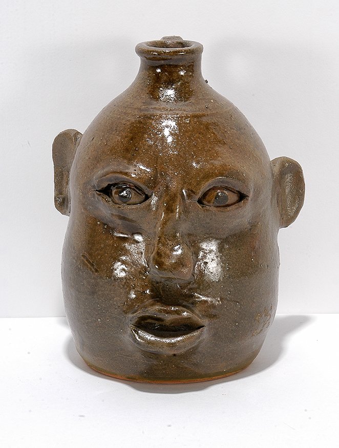 David Meaders. 100 Years Of Pottery Face Jug.: David Meaders. 100 Years Of Pottery Face Jug. Signed. Mint condition. 9” h. Est. $200-400. Ship: $45