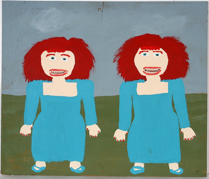 Jake McCord. Twin Red Heads. Apr 26, 2014 Slotin Folk Art in GA