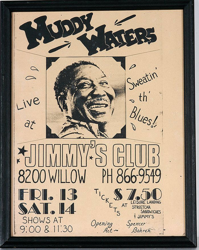 フィルモア1966ポスター/Muddy waters
