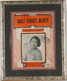Bessie Smith. Gulf Coast Blues Original Sheet Music. (1 of 2)