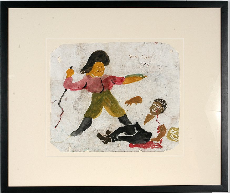 Sam Doyle. Uncle Tom ‘75. Nov 08, 2014 Slotin Folk Art in GA