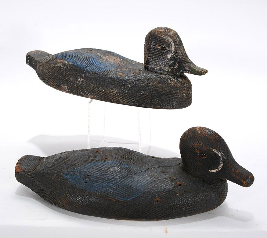 Native American Makers. Pair of American Blue Wing (1 of 2)