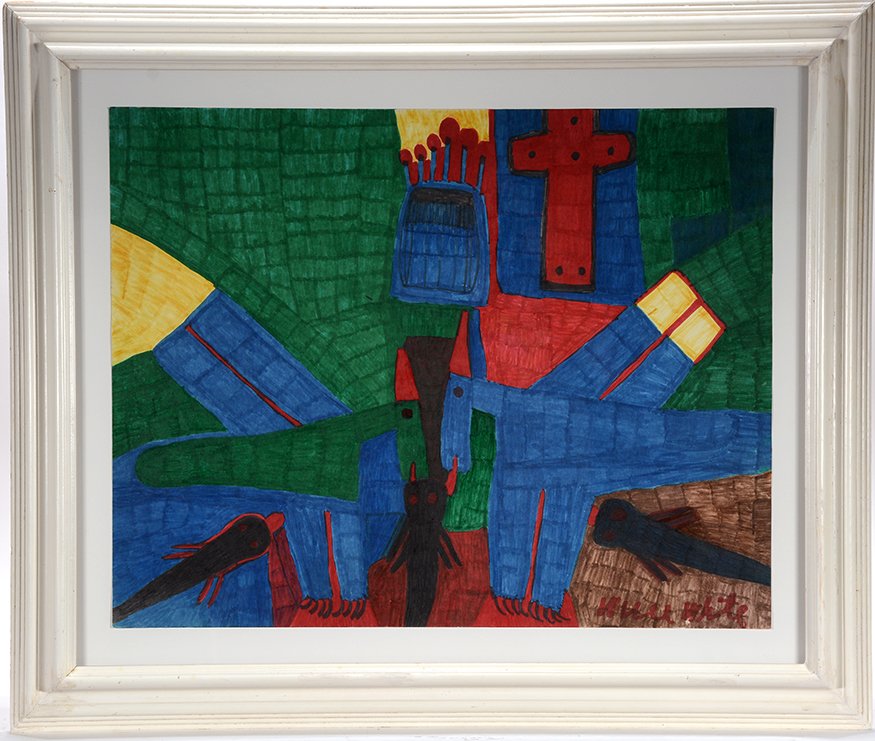 Willie White. Masterpiece With Devil And Horses And (1 of 2)