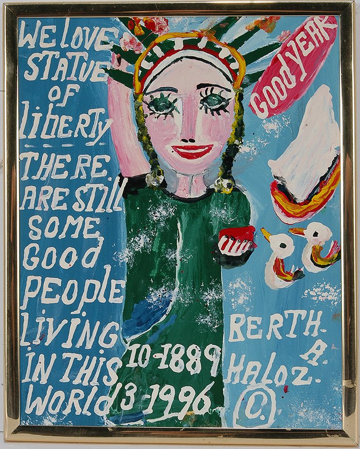 Bertha Halozan. Statue Of Liberty. (1 of 1)