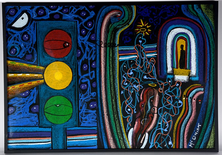 John McQuirk. Woman In Key Hole. (1 of 1)