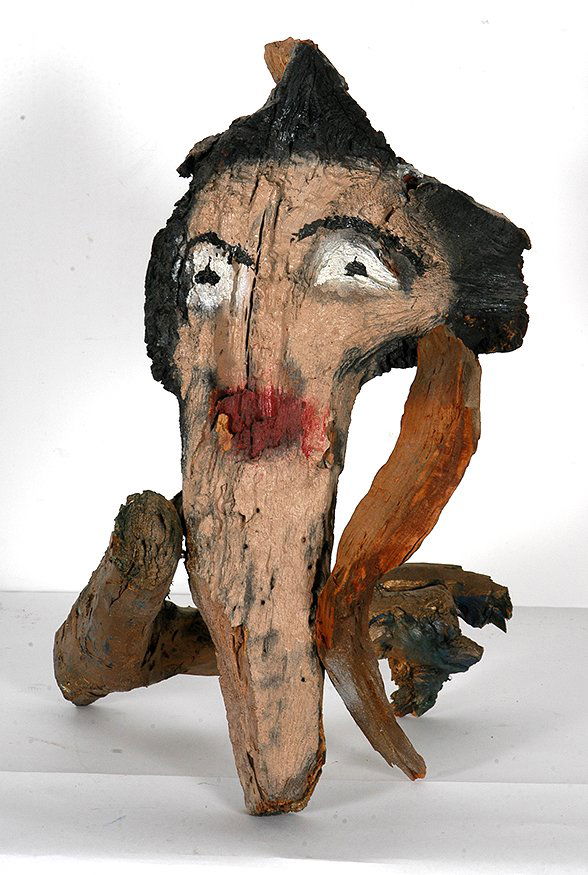 Ralph Griffin. Woman’s Face On Front, Horse Face On (1 of 1)