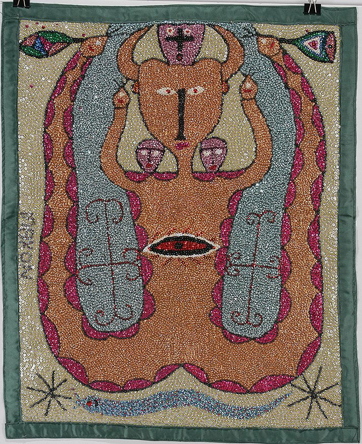 Maxon. Devil Scooter Girl Voodoo Flag. (1 of 2)