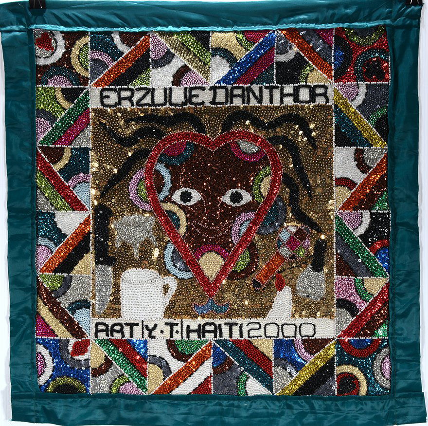 Erzulie Danthor. Medusa Voodoo Flag. (1 of 2)